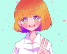 本日限定半額！瞳の綺麗なイラスト作成いたします TRPGの立ち絵、歌ってみたサムネイル、夢絵などに！ イメージ6