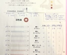 ペンデュラムでチャクラを「見える化」し調整します チャクラの活性度、速度、エネルギー状態が数字で分かる診断図 イメージ2