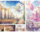 商用可◆ファンタジー風景・背景イラスト制作します ゲームや動画を盛り上げる！美麗なオリジナルイラストを イメージ3