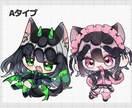 選べる絵柄！SDイラスト描きます 3種の塗り方から好きなSDイラストを！ イメージ3