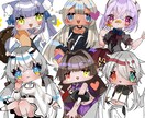 かわいい！V用・アイコン用のSDキャラ描きます 可愛い系のイラストを得意としています！ イメージ2