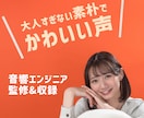 女性ナレーションをプロの音響エンジニアが収録します スタジオ品質のナレーションを、宅録価格で イメージ1