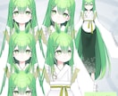 初めてでも安心！VTuber向けモデリング承ります キャラクターの魅力を引き出すモデリングをご提供します イメージ7