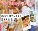 最安値「YouTube」コメント数増やします Shopフォローで割引有り/コメント数50overプロモート イメージ1
