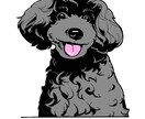 愛犬のお写真からイラスト製作いたします 思い出を形に、また愛犬家へのプレゼントとして イメージ5