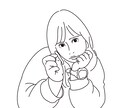 写真をイラストに。各種ご要望承ります SNSアイコンや名刺の挿絵など！2名まで追加料金不要です☺︎ イメージ7