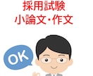 就職試験・公務員採用試験の小論文・作文を指導します 小論文を書いたことがない人でも一から懇切丁寧に解説します。 イメージ1