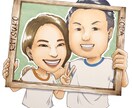 手描きで鮮やかな色紙描きます ポップで優しい色合いの似顔絵の色紙をプレゼントしませんか？ イメージ3