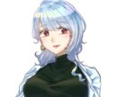 アイコンや立ち絵など!お望みのイラストを描きます デザインイメージはふんわりでOK!サイズによって応相談 イメージ1