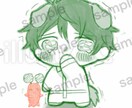 最短2日！ミニキャライラスト描きます 癒され系アイコン、商用利用も可 イメージ4