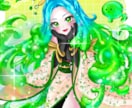 Vtuber・IRIAM向け可愛い一枚絵制作します キラキラで可愛いイラストを短納期で！ イメージ9