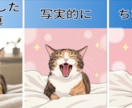 ペットの写真をベクター・イラストとして描きます ペットの写真を特別なイラストとして残したい飼い主様へ！ イメージ2