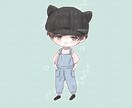 ミニキャラのアイコン作成します 【似顔絵も可♪ブログ用、動画用イラストも作成いたします イメージ6