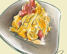 メニューイラスト、料理イラスト描きます 大手飲食店様御用達！イチオシ料理を写真以上に魅力的に描きます イメージ4