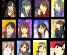 なんとなくカラー似顔絵描きます サンプルのようなイラストです。 イメージ3
