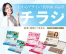 相手に伝わり結果や集客につながるチラシを作成します 優先順位を明確に整理して形にします。 イメージ1