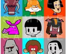 ポップで可愛いアイコンを制作させて頂きます デザイン修正及びカラー修正は何度でも無料なので提案数無制限！ イメージ5