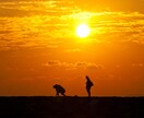 沖縄の風景写真を提供いたしますます 穏やかな朝焼けと美しいサンセットビーチ イメージ4
