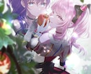 美麗なオリジナルキャラクターイラストお描きします キラキラした空気感のある絵が得意です!!! イメージ4
