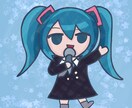 ゆる可愛い／キラキラSNSアイコン・立ち絵描きます ふんわり可愛い“あなたの理想”を形にします イメージ3