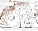 幻想的なパース(内外観)を描きます 建築内外装、プレゼン資料、3Dモデル、 イメージ8