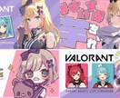 最安値☆Vtuber様向けサムネイル作成します 大手Vtuber事務所さんサムネイルファンアート採用多数 イメージ1