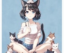 snsや各場面で使えるアイコンを作成します ■ほんわか可愛いイラストアイコン■ イメージ6