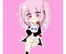 アイコン/サムネイル 等身からミニキャラ描きます お急ぎ最短1日納品可！お気軽に相談してください！ イメージ6