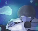 物語を感じるキャラクター・一枚を描きます 感情と世界観を大切に描くイラストです イメージ1