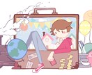 商用利用可！イラスト描きます ゆるいイラスト　1枚¥2000～承ります！ イメージ4