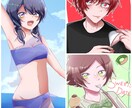 イラスト制作します アイコンから一枚絵まで承ります イメージ4