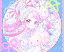 MVイラスト・記念イラスト・グッズ・一枚絵描きます ガーリーでPOPなイラストならお任せください！ イメージ2