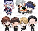 ポップで可愛いミニキャラ描きます 商用利用も可能！配信やグッズなどに使えます！ イメージ5