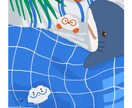 主線なし￤グッと目を引くイラストを制作します サムネイル・雑誌・MV・キービジュアル・一枚絵など イメージ4