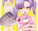 キャラクターイラスト承ります SNS・動画・TRPG・ゲーム立ち絵など イメージ2