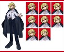 TRPGや配信などで使える立ち絵描きます 2日以内納品可能！柔軟に対応いたします イメージ3