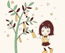 かわいい手描き風イラストを描きます かわいいイラストが好きな方へのプレゼントなど！2000円〜 イメージ2