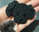 オーダーメイド　ビーズ刺繍ブローチ作成します 世界に一つの作品一つ一つ真心込めて作らせていただいてます。 イメージ4