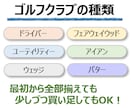 はじめてのゴルフクラブ選びをご提案いたします 『とりあえずクラブセットでいいんじゃない』はやめましょう！ イメージ2