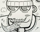 クレヨンで可愛く親しみやすいイラストを描きます ストリートとキュートを混ぜたイラストを得意としてます！ イメージ5