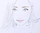 SNS用の似顔絵作成します 似顔絵でちょい盛りしたい女子にオススメ♡ イメージ2