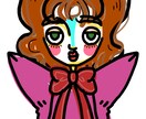 自撮りや思い出をイラストにします 派手なもの変わったものが好きな方向けです イメージ5
