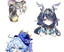 アイコン、1枚絵制作します 様々な用途に対応したイラストを提供します イメージ7
