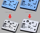 実物を3Dスキャンしてそのまま3Dデータ化します STL、STEP、IGESなど対応可能 イメージ2