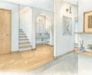 手描き風の温かみのある内外観パース1cut作ります 3DパースからPhotoshop・AIで手描き風に仕上げます イメージ5