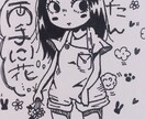 似顔絵描きます 可愛いかんじになるかとっ！マッキーと色鉛筆で！描きます！ イメージ2