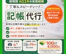 面倒な記帳、丸投げOK！正確丁寧に対応いたします 時間がかかる記帳が100仕訳4,000円〜対応可能です！ イメージ1