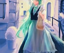 華やかな配色のイラストを作成します 淡い光と透明感を感じる色彩が得意です イメージ7