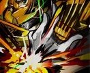 SNSやMV鮮やかで目を引くイラストを描きます 鮮やかで華やかなイラスト制作初めての方も大歓迎！ イメージ5