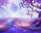 現役ムサビ生が厚塗り風の世界観を設計いたします キャラデザ＋背景で、世界観やゲームが丸ごと作れちゃいます！ イメージ3